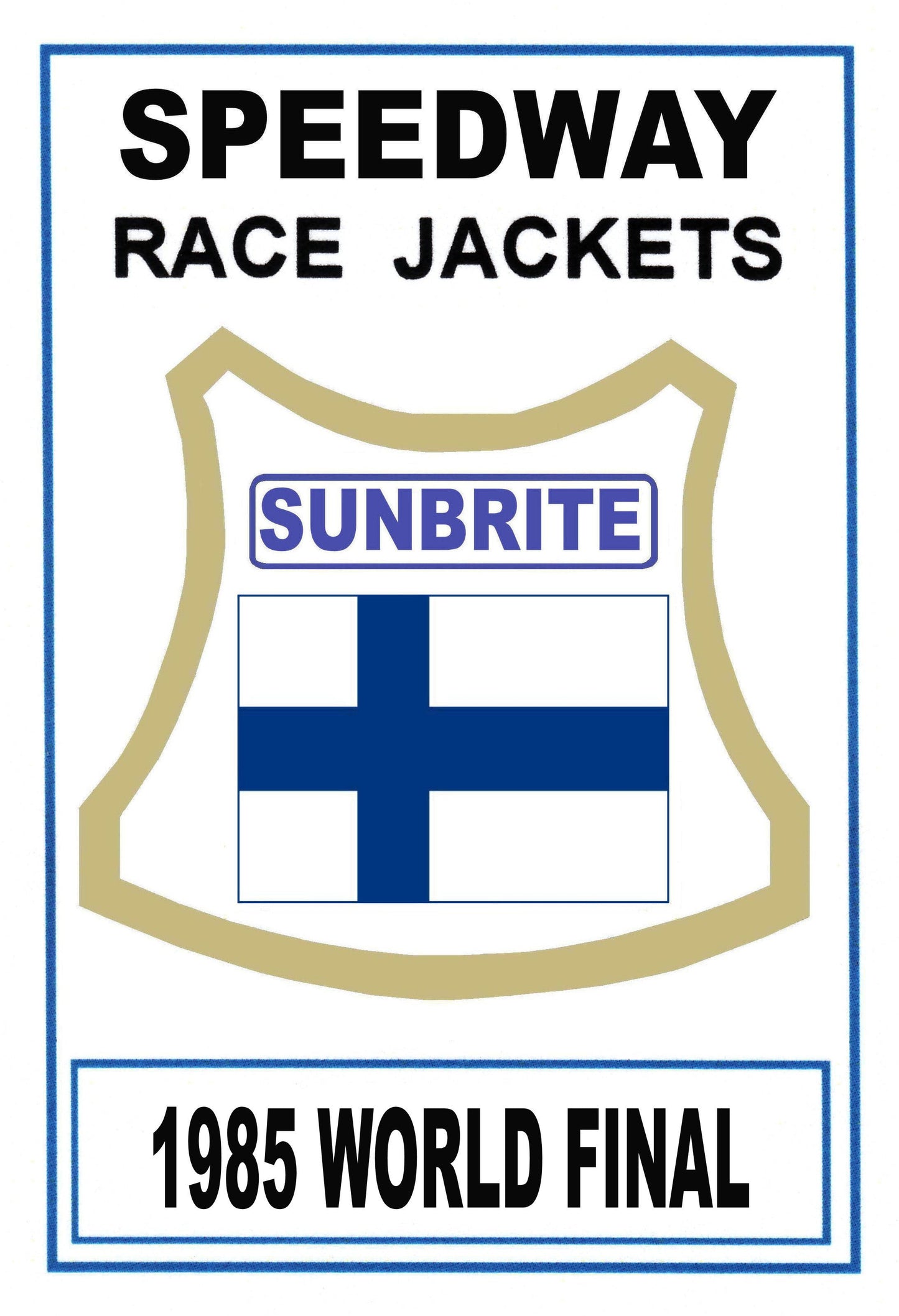 WORLD final 1985 card06